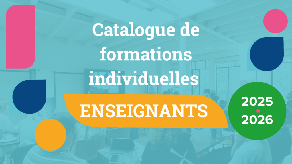 Catalogue de formations continues pour les enseignants 2025-2026