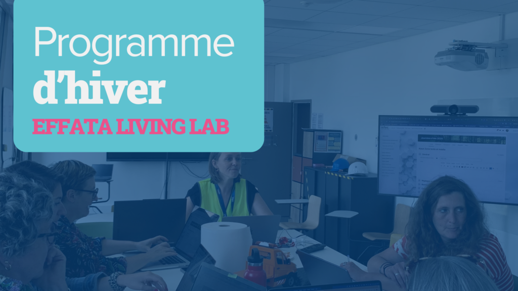 Programme des ateliers du Living Lab Effata – janvier-mars 2026