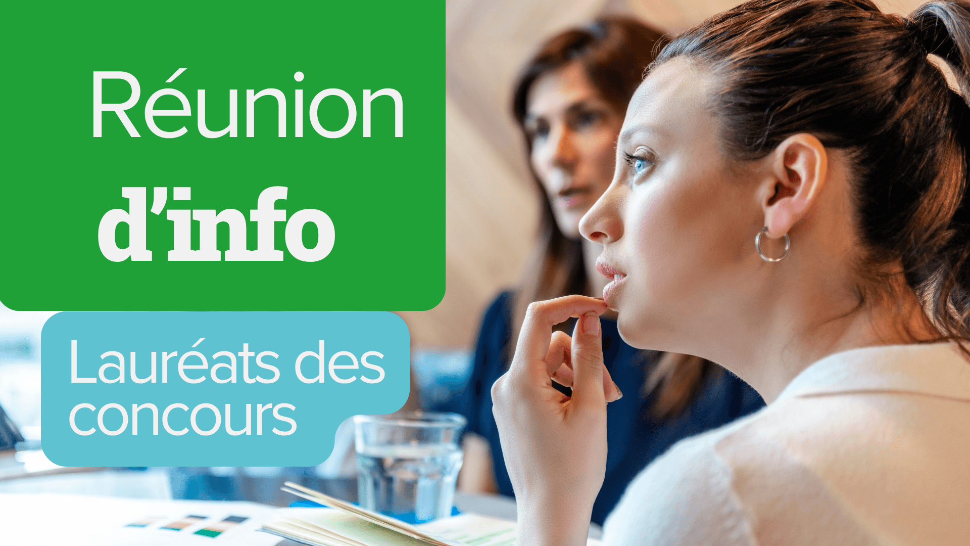 Réunion info lauréats des concours CRPE CAFEP CAPES CAPEPS CAPLP CAPET